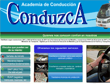 Tablet Screenshot of conduzca.com